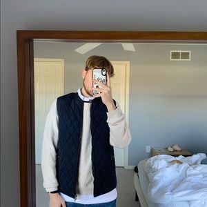 Zara quilted vest